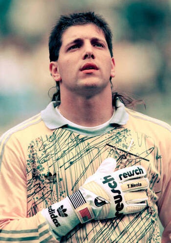 
Daily Historical Drip
Tony Meola, USA goalie at the 1990 FIFA World Cup